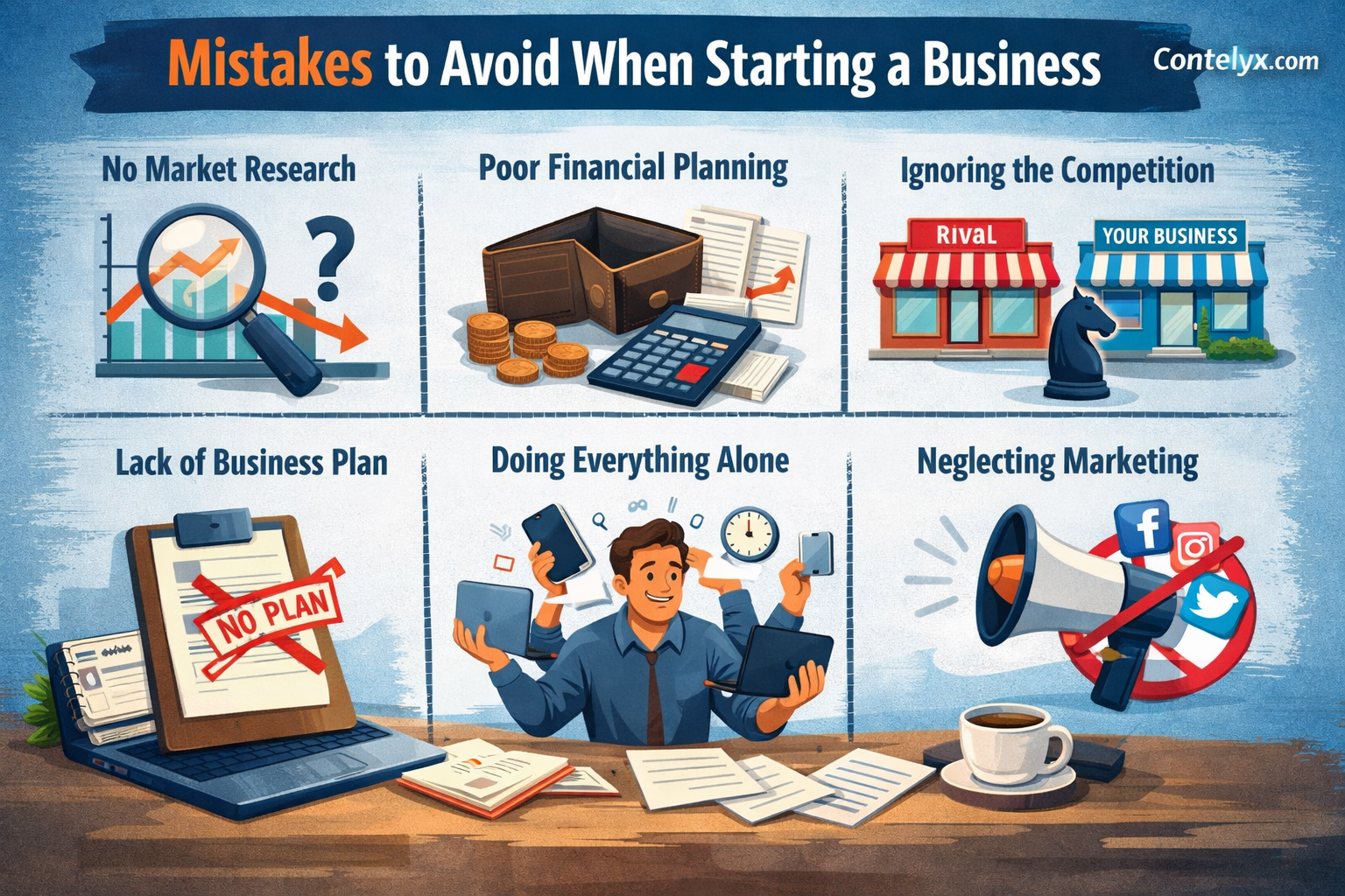 Mistakes to Avoid When Starting a Business: Common Startup Mistakes and How to Avoid Them