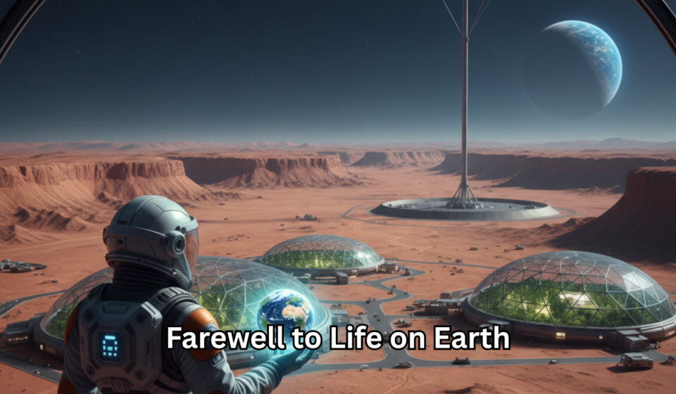 Farewell to Life on Earth: A Journey Beyond the Pale Blue Dot