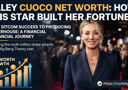 kaley cuoco net worth