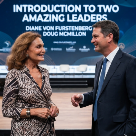 diane von furstenberg and doug mcmillon